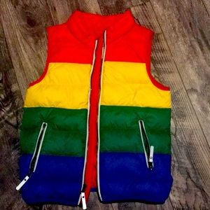Boy or girl colorful vest